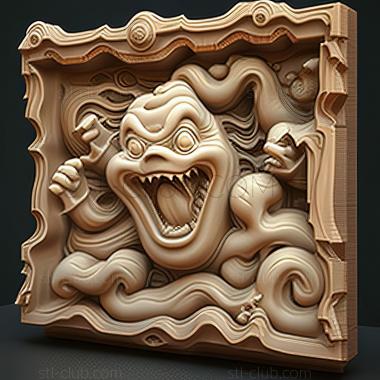 3D модель Игра охотников за привидениями (STL)